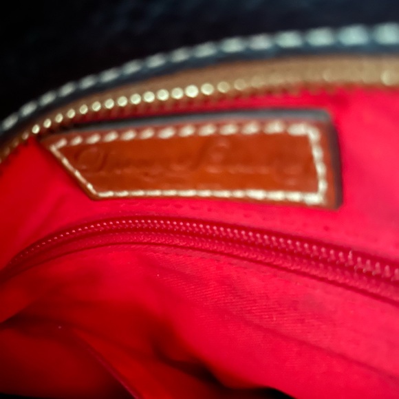 Dooney & Bourke Black and Brown tote bag with wristlet - Picture 5 of 5